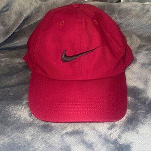 Red Nike Hat Dri-Fit women’s one size